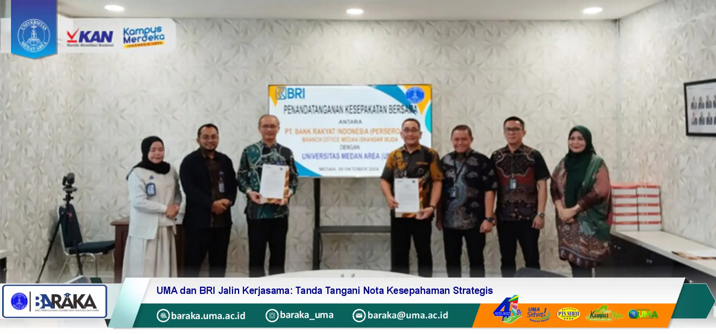 Kerjasama UMA dan BRI