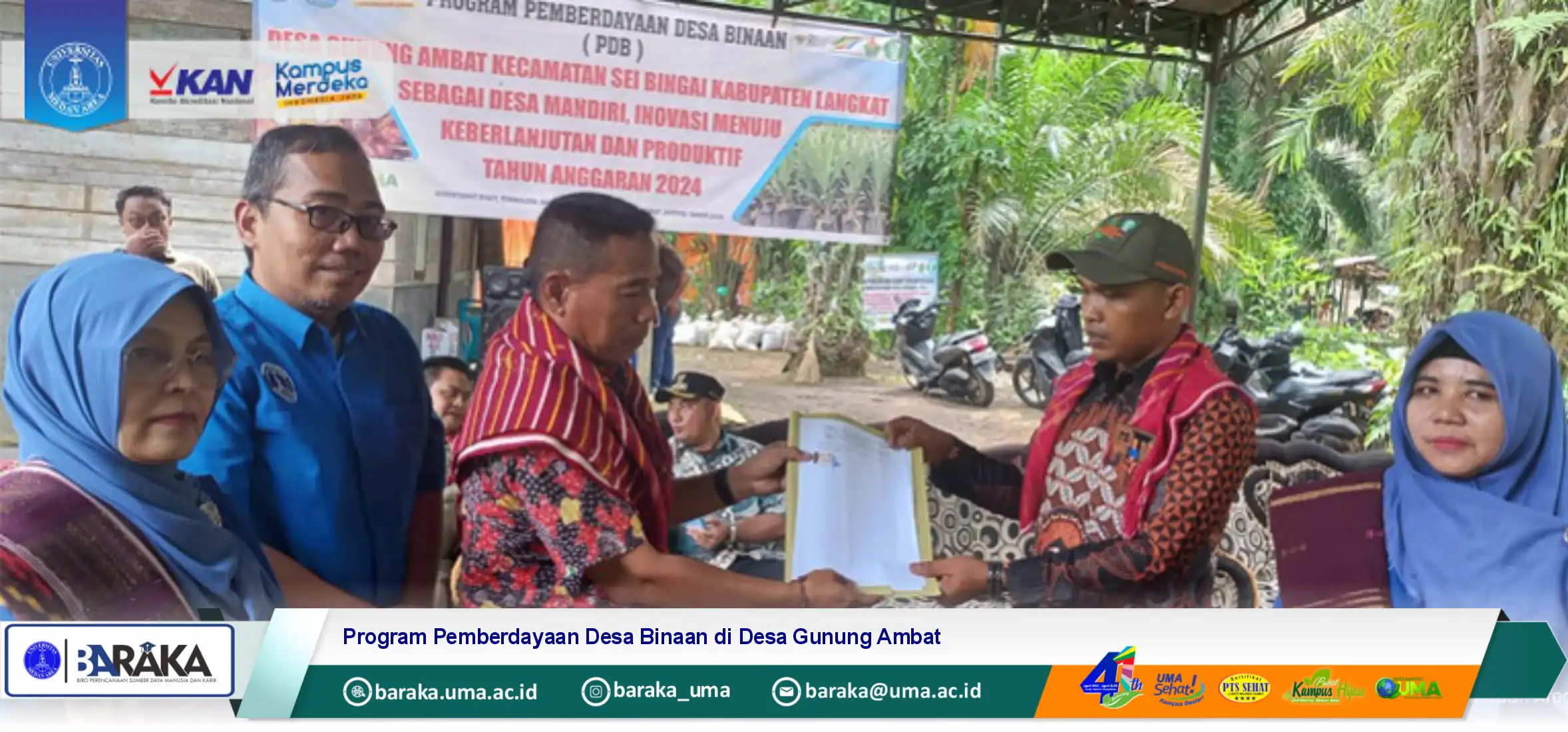 Program Pemberdayaan Desa Binaan di Desa Gunung Ambat