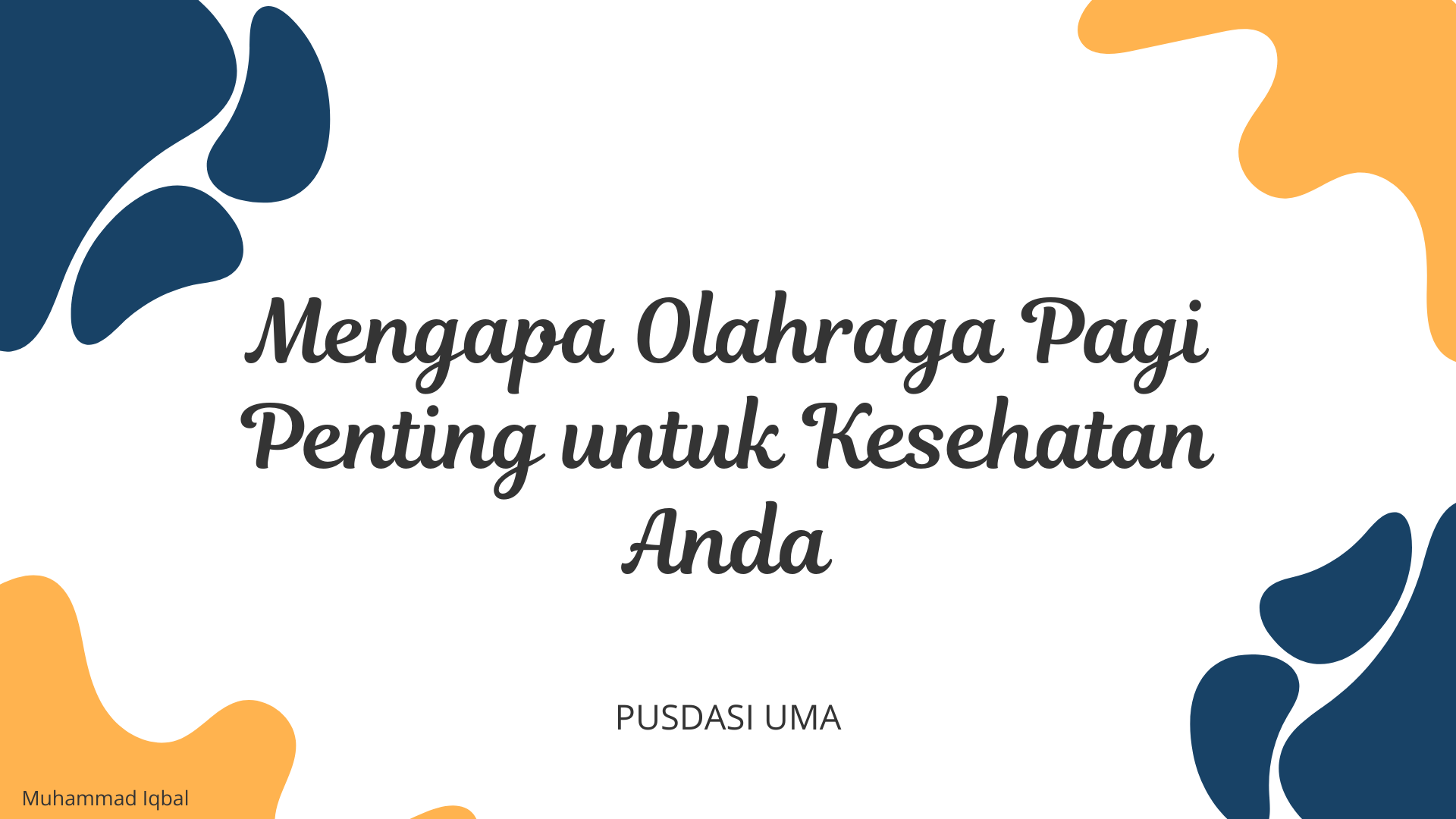 Mengapa Olahraga Pagi Penting untuk Kesehatan Anda