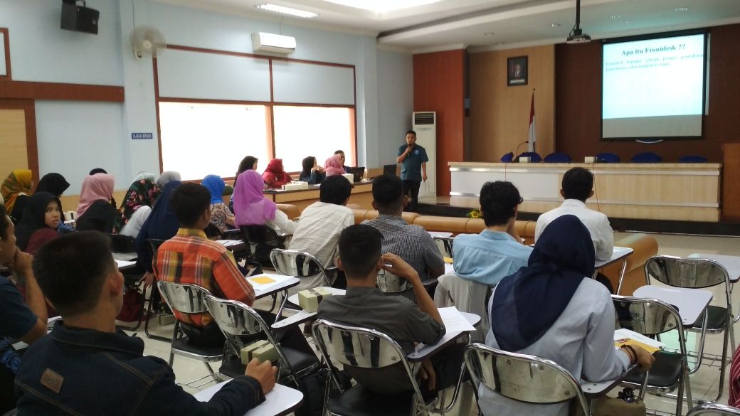 Dokumentasi Kegiatan Rekrutmen Frontdesk 2018