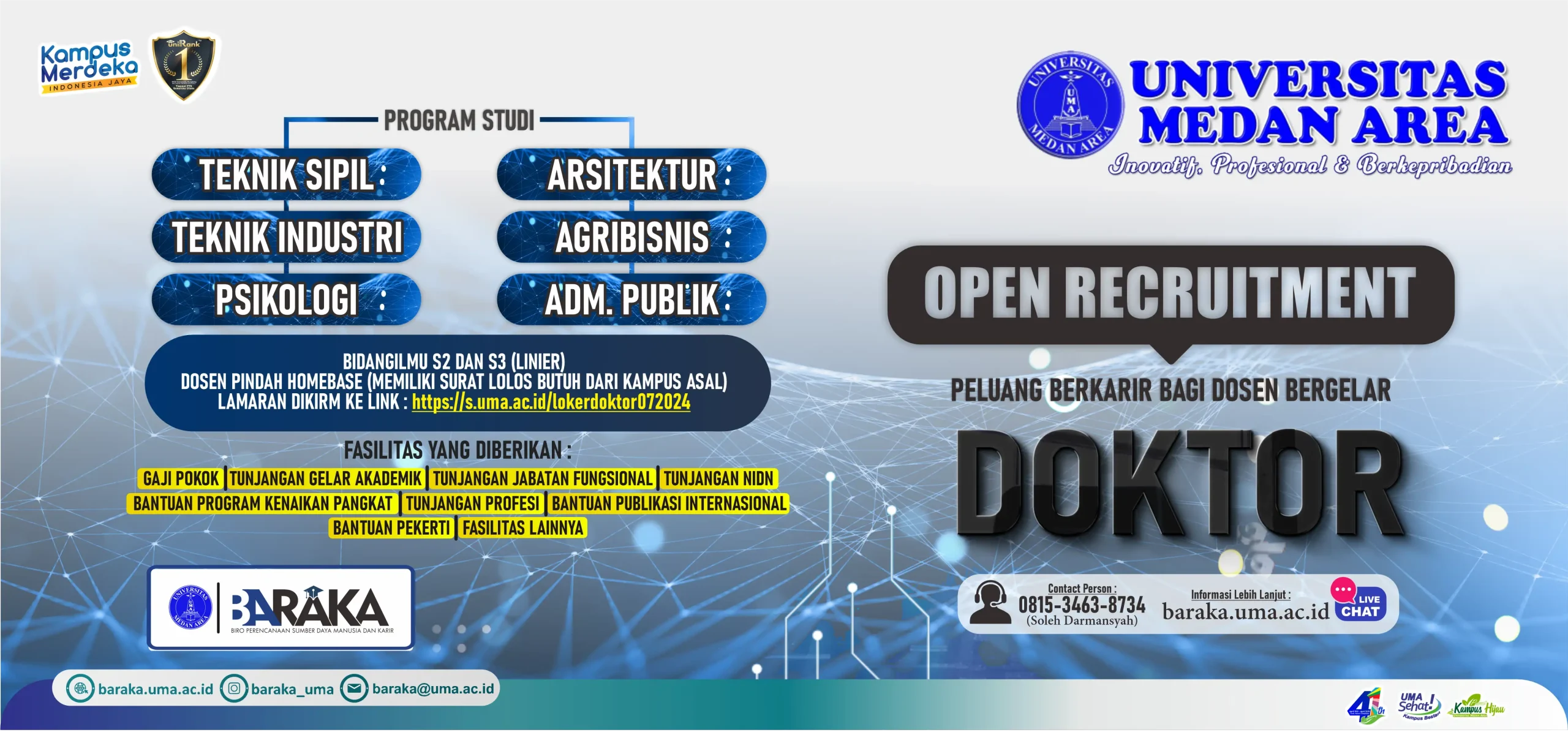 Lowongan Kerja Dosen